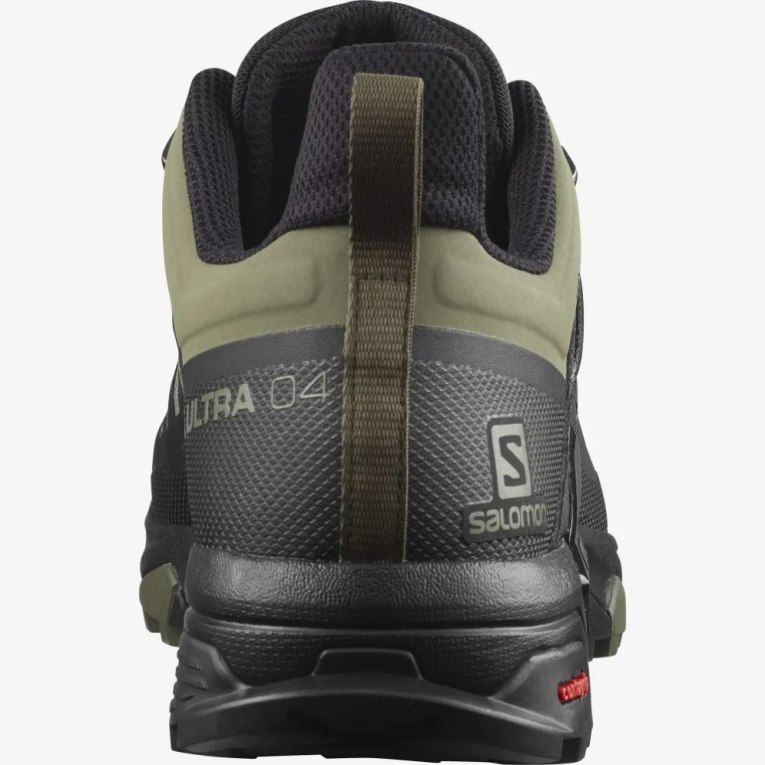 Tênis De Caminhada Salomon X Ultra 4 Wide GTX Masculino Pretas Verde Oliva | PT T80261